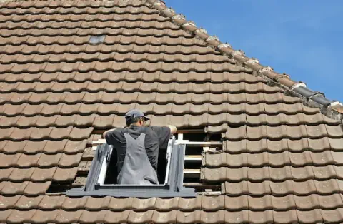 Pose de velux - La Chapelle-du-Noyer